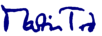 Martin Tod (signature)