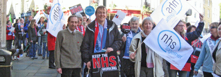 Martin Tod and the Liberal Democrats backed the recent demonstration against cuts at the hospital